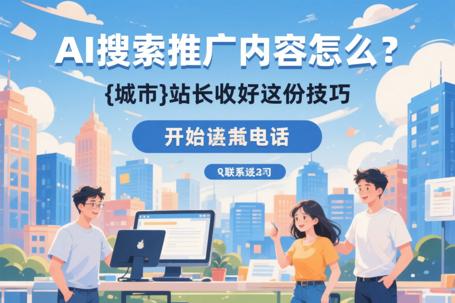 AI搜索推广内容怎么写？济宁站长收好这份技巧