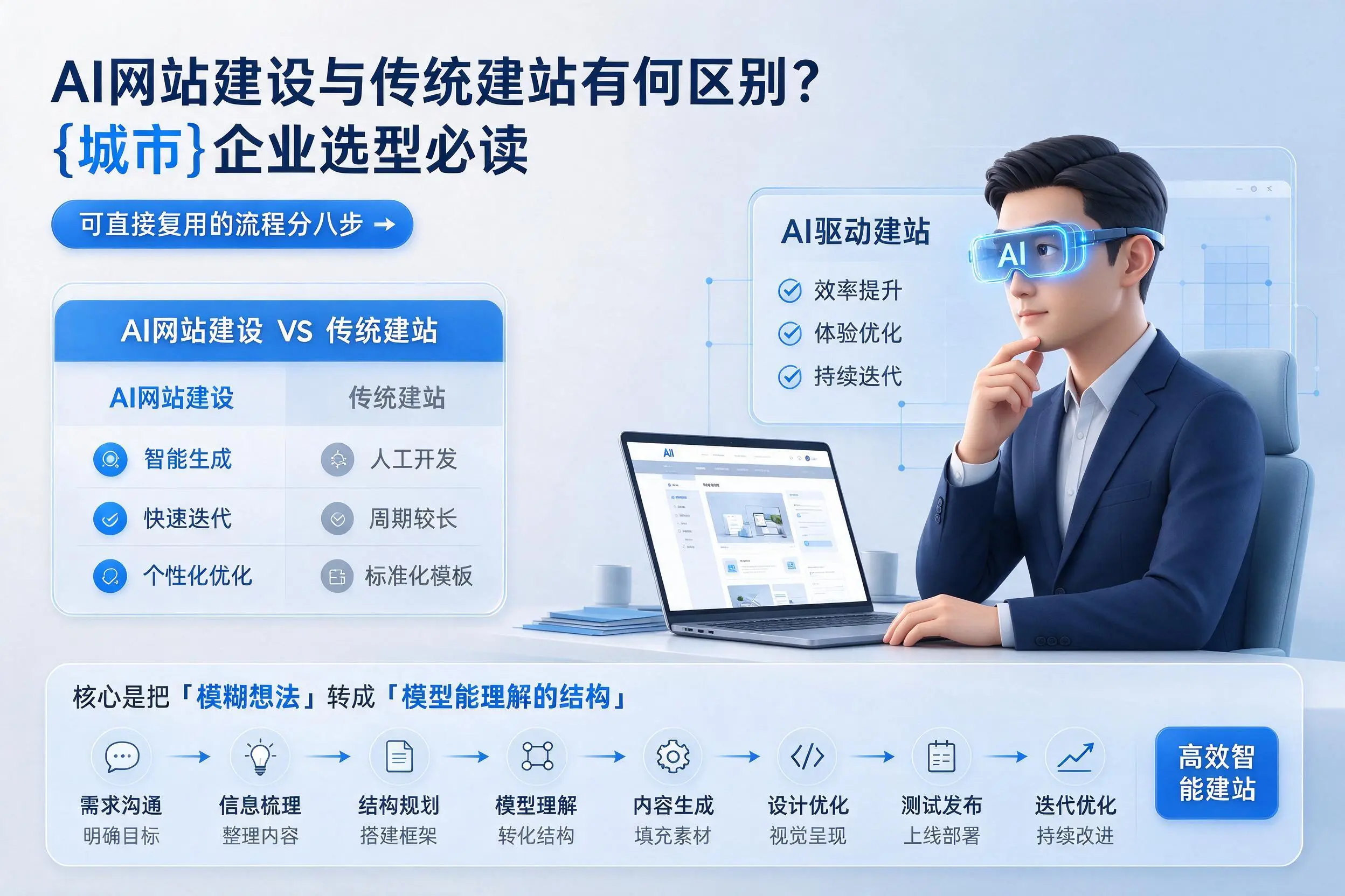 AI网站建设与传统建站有何区别?济宁企业选型必读