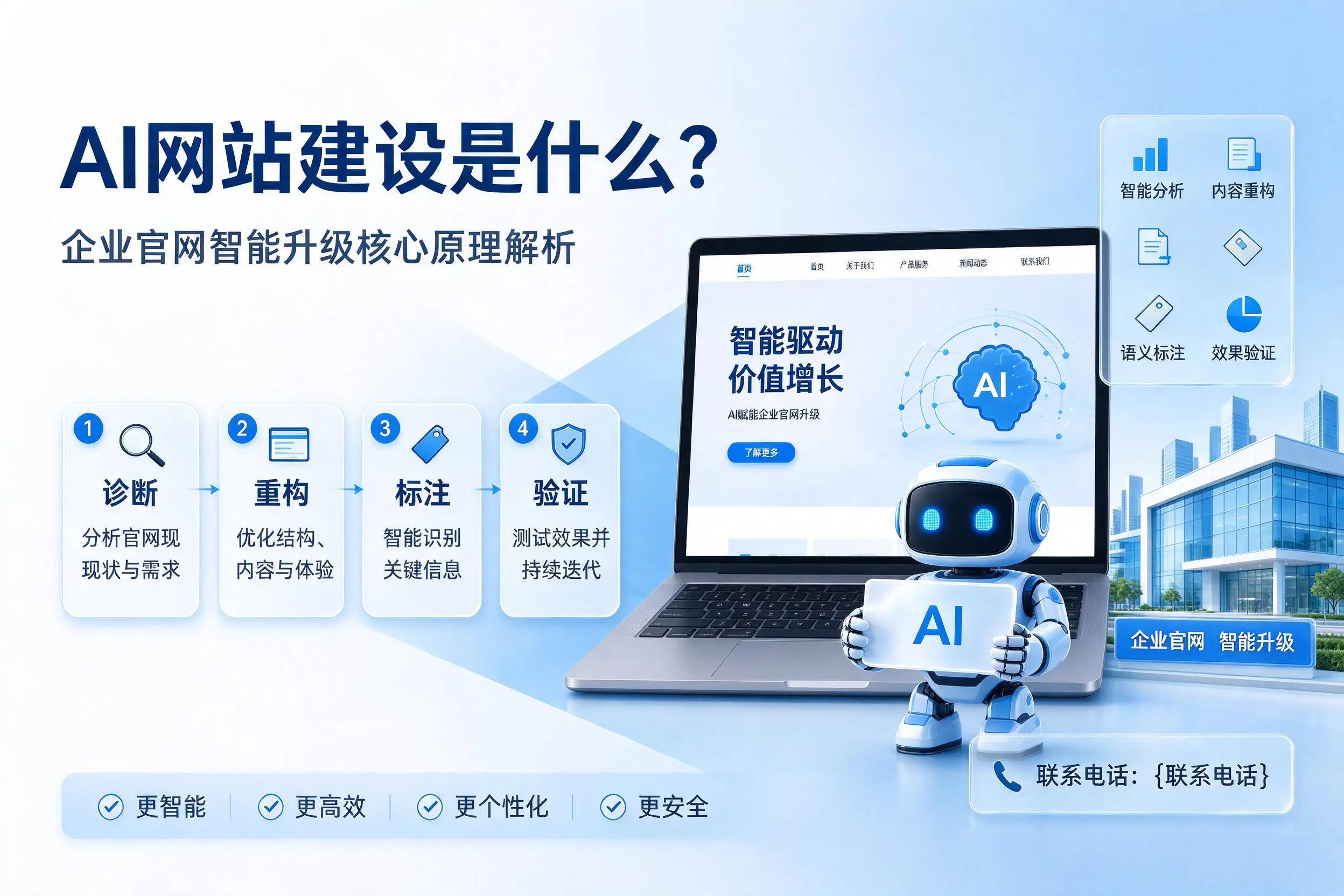 AI网站建设是什么?济宁企业官网智能升级核心原理解析